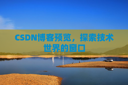 CSDN博客预览,探索技术世界的窗口